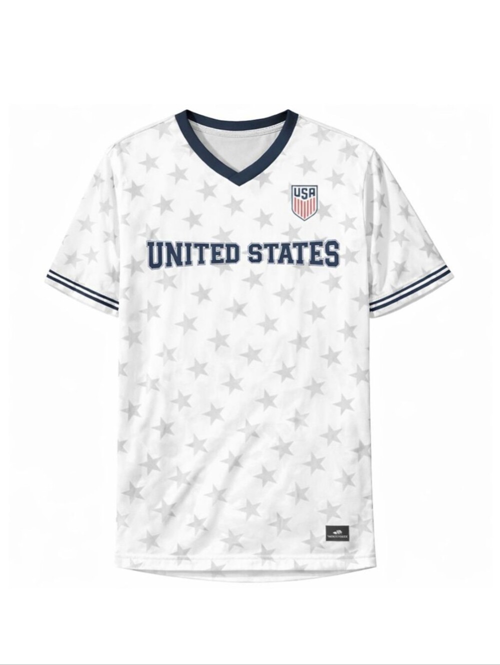 Mens US Soccer Performance Shirt XL White Short Sleeve Athletic Tee NWT 🆕